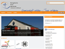 Tablet Screenshot of efg-kroeffelbach.de
